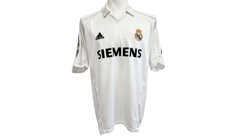 REAL MADRID 2005 2006 RONALDO 9 HOME SHIRT UCL (Excellent) XL – Foot-Jerseys