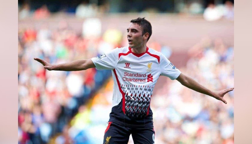 Iago Aspas' Liverpool Match Shirt, 2013/14