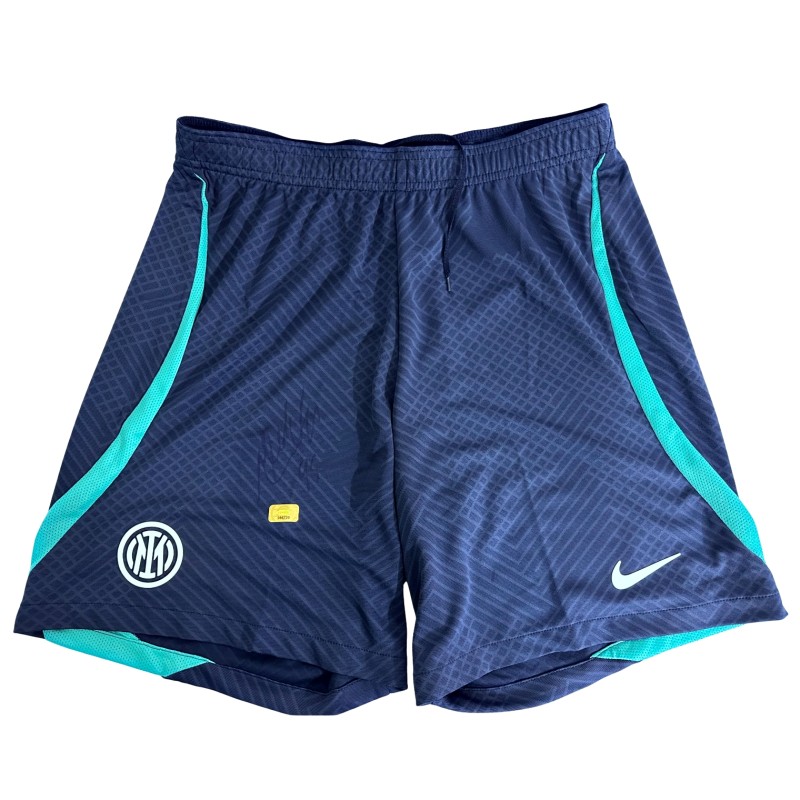 Bastoni's Inter Signed Official Shorts