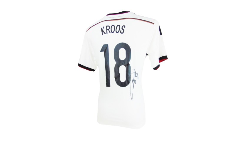 Signed Tony Kroos Germany 2014 Shirt 