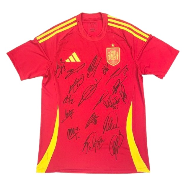 Maglia squadra Spagna Euro 2024 - Autografata