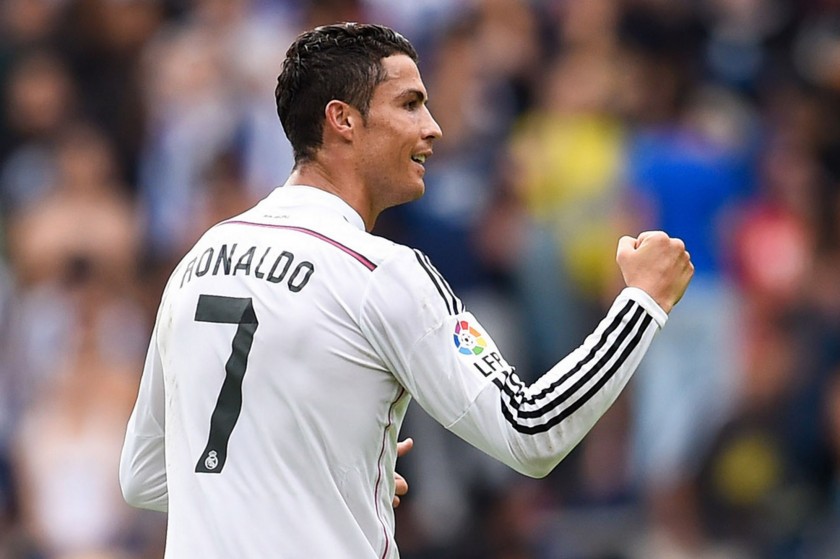 Cristiano Ronaldo signed Real Madrid shirt 2014-15