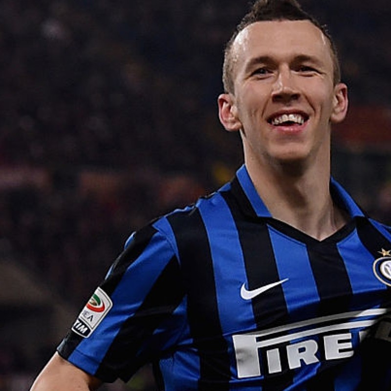 Maglia Perisic, indossata Inter-Udinese 23/04/16 - patch speciale OSF