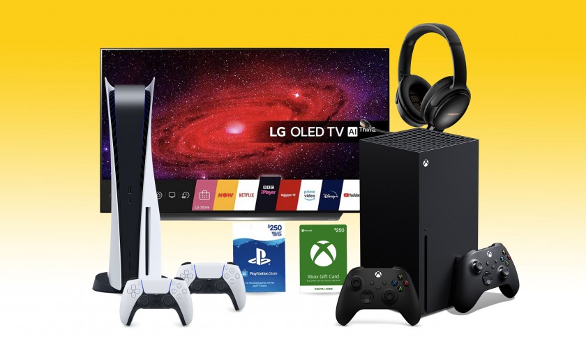 Win a Playstation 5,  Xbox Series X + More! 