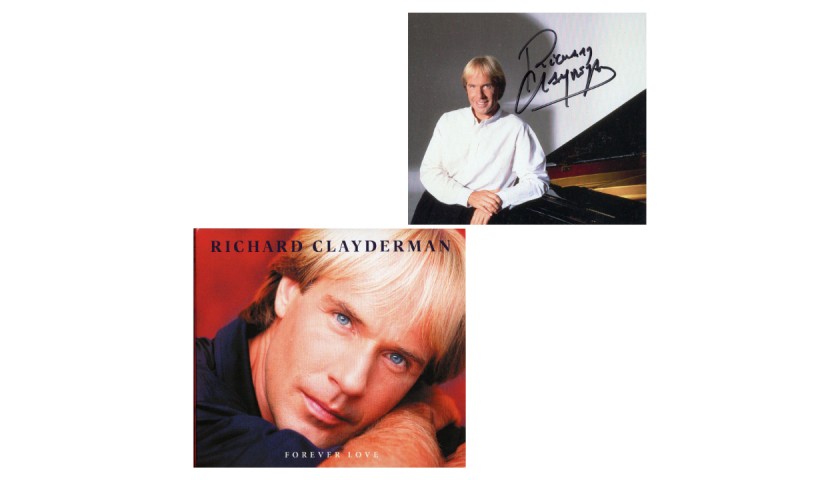 "Forever Love" CD Signed by Richard Clayderman