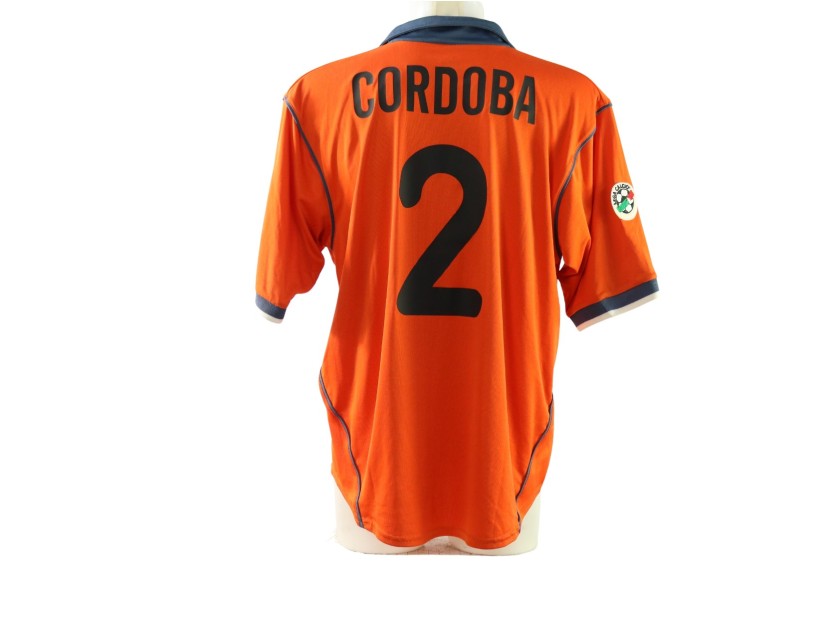 Cordoba's Inter Match-Issued Shirt, 2000/01