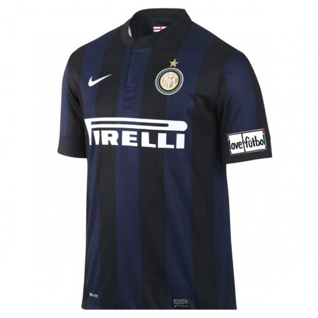 Hernanes Inter FC shirt signed with special patch