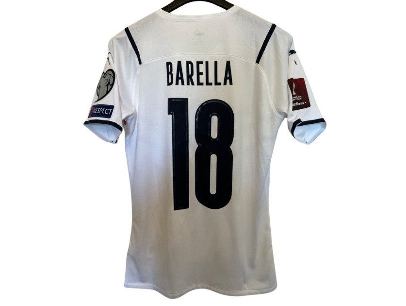 Barella match jersey, Switzerland vs Italy 2021