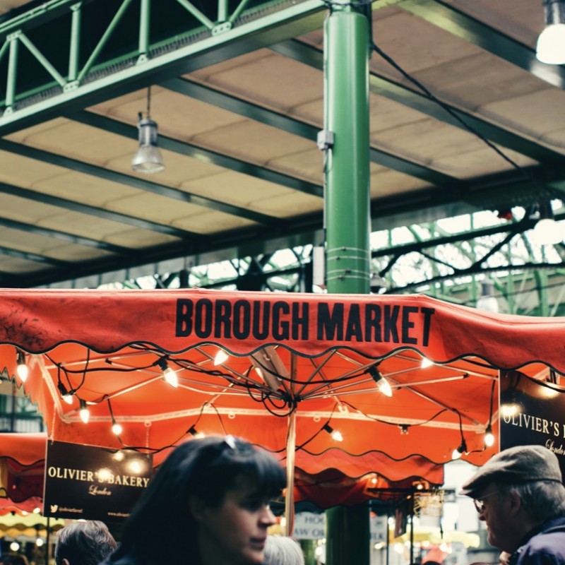 Tour of Borough Market for Two, Plus Bestselling Books
