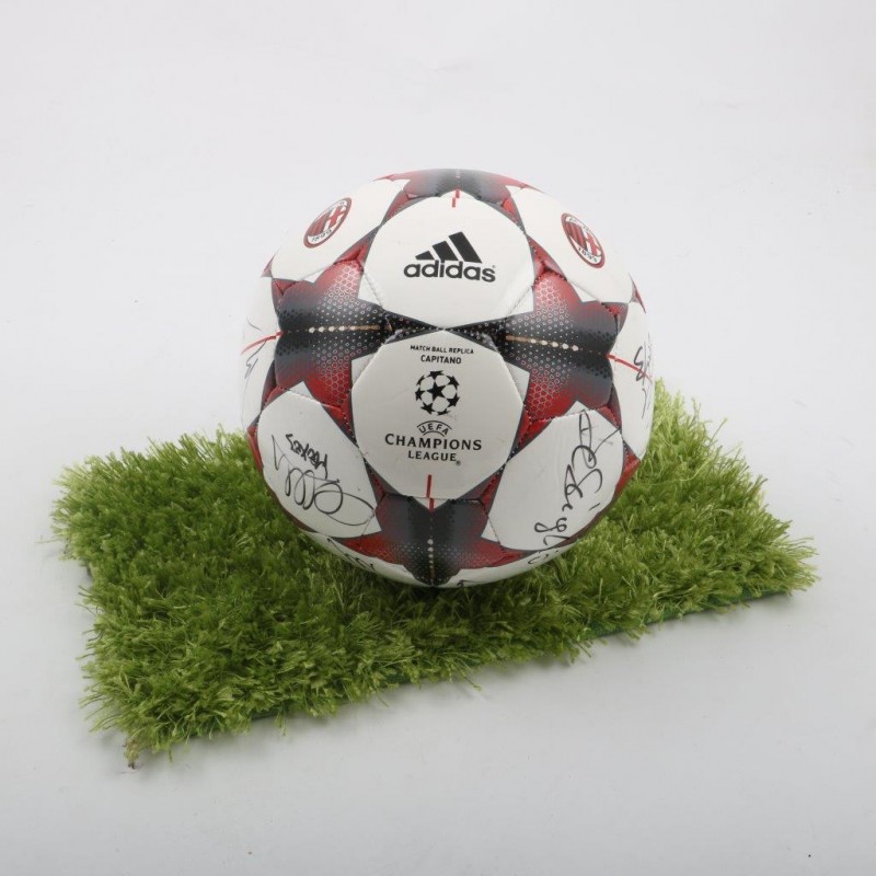 Official A.C. Milan Football signed by all the players