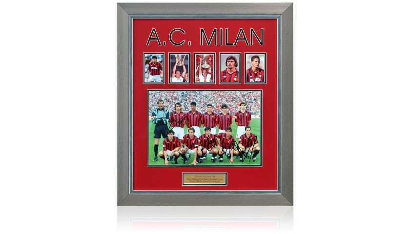 AC Milan Legends Signed Presentation