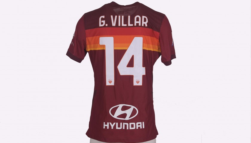 Villar's Worn Shirt, Roma-Udinese 20/21