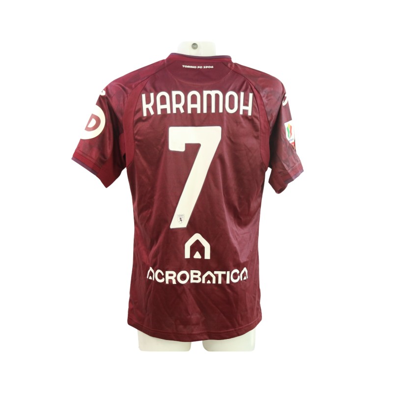 Karamoh's Unwashed Shirt, Torino vs Empoli Coppa Italia 2024