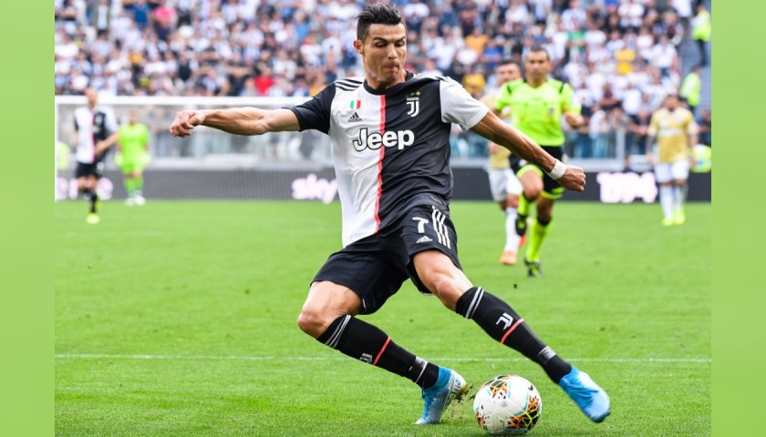 Ronaldo's Official Juventus Signed Shirt 2019/20 - CharityStars