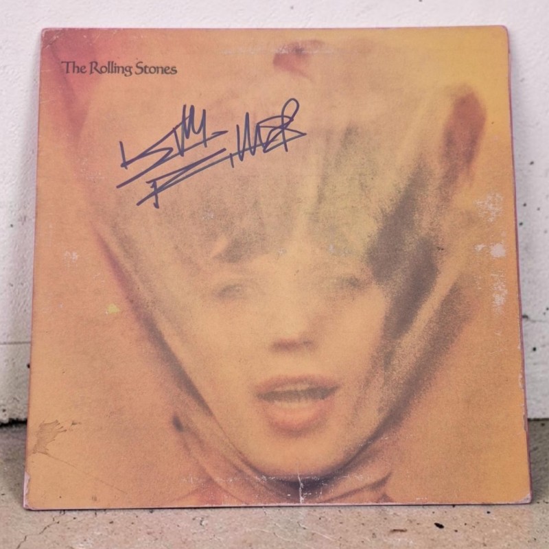 Keith Richards of The Rolling Stones Signed Goats Head Soup Vinyl LP