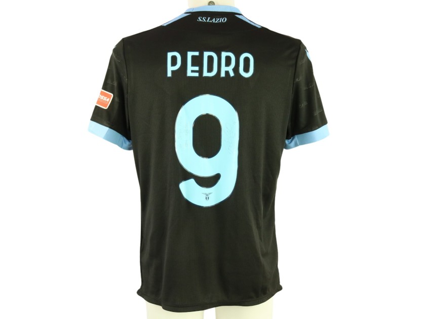 Pedro's Lazio Signed Match Shirt, 2021/22