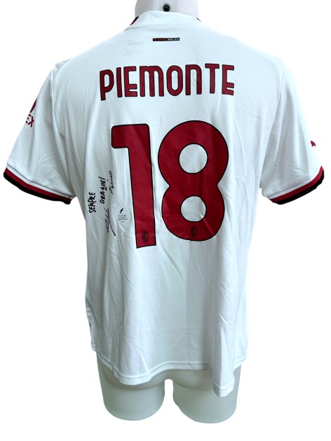 Piemonte's Milan Women Signed Official Shirt, 2022/23