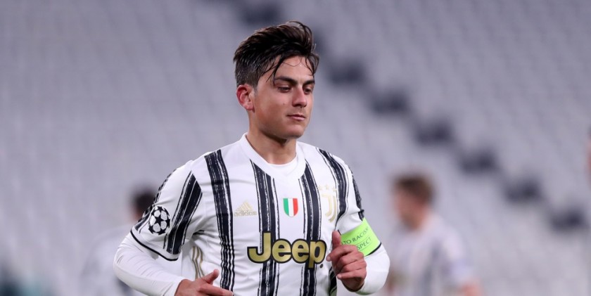 Dybala's Official Juventus Signed Shirt, 2020/21