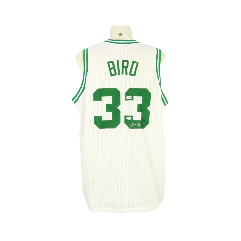 Bird Replica Celtics Signed Jersey + COA