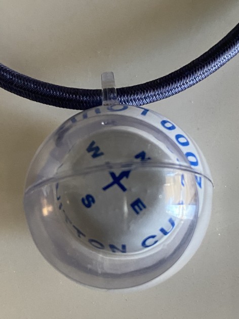 Authentic Louis Vuitton LV Cup 2000 Choker Necklace – Upcycled from Official Louis Vuitton Cup Volunteer Bag Tie