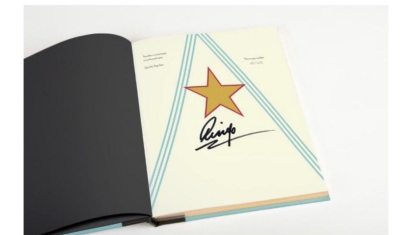 Ringo Starr Signed 'Another Day In The Life' Book 