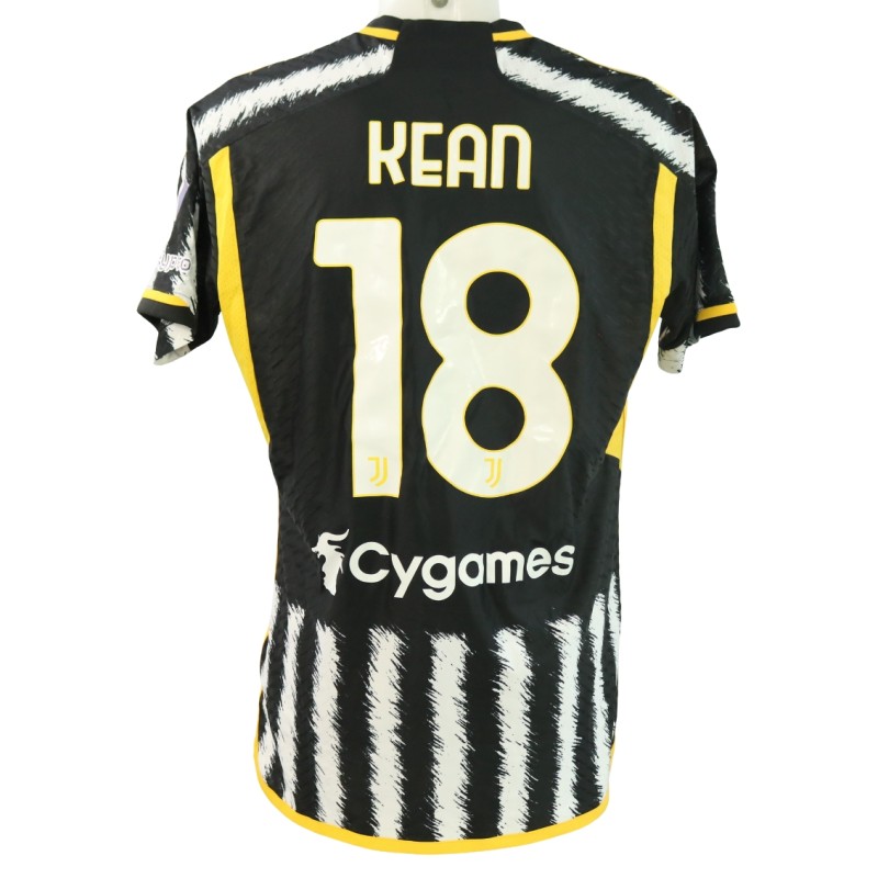 Kean's Unwashed Shirt - Roma vs Juventus, Serie A 2023/24