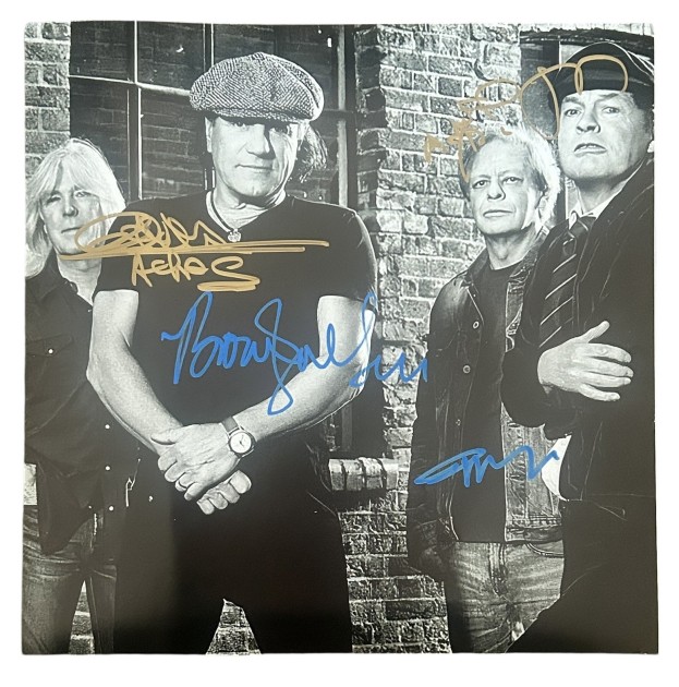 AC/DC Signed Photograph