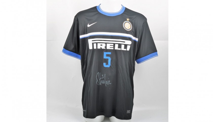 Stankovic's Signed Inter Practice Shirt, 2011/12 