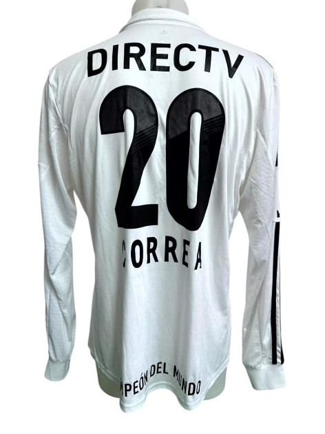 Correa's Estudiantes Match-Issued Shirt, 2014/15