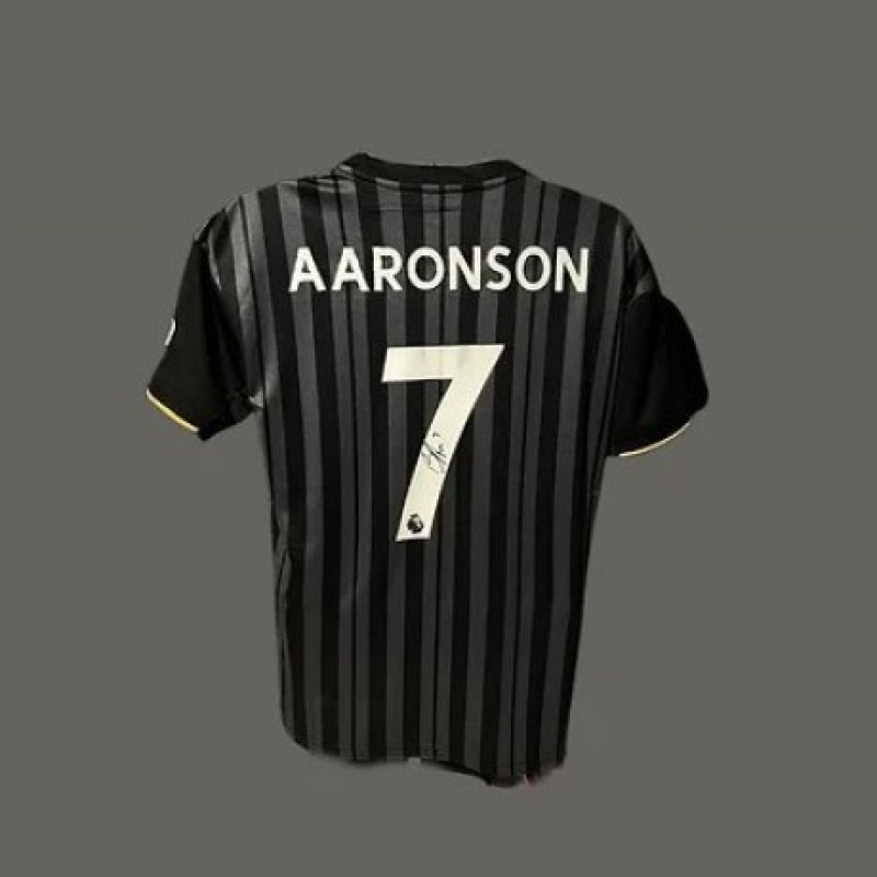 Brenden Aaronson's Leeds United 2022/23 Signed Official Away Shirt