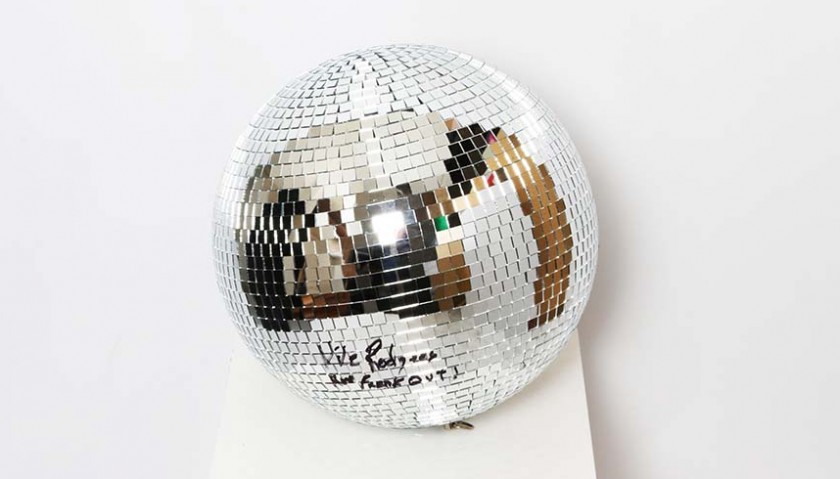 Nile Rodgers Signed Disco Mirror Ball