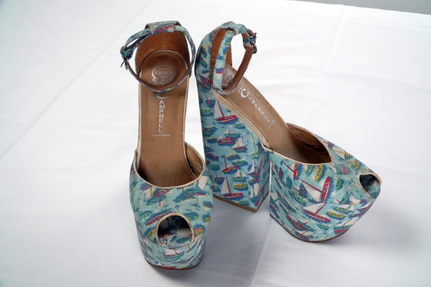 Malika Ayane's Signed Jeffrey Campbell Sandals, Donated for Sanremo 2026