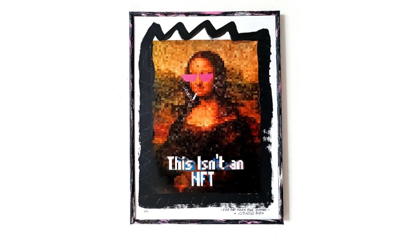"This isn't an NFT #1" by The Man from the Future Urano