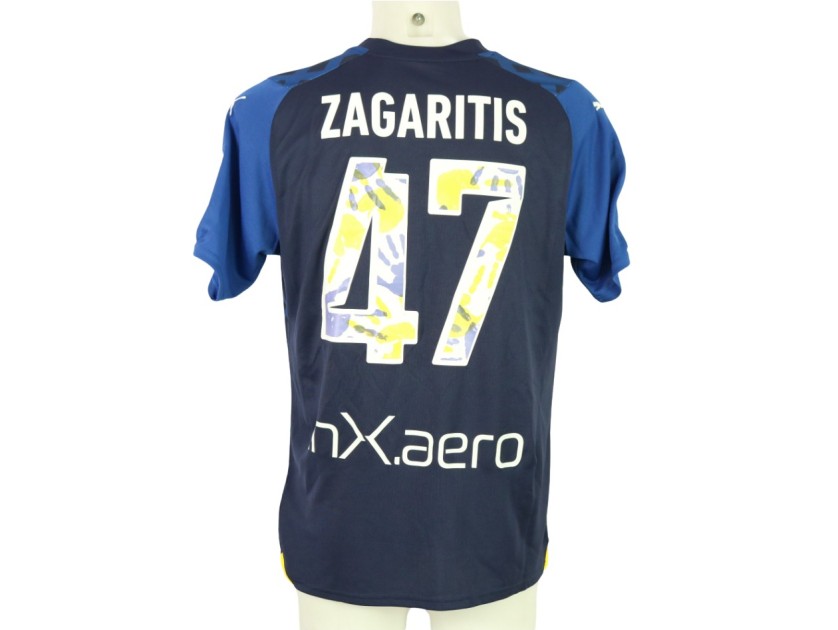 Zagaritis' Match Shirt, Parma vs Catanzaro 2024 "Always With Blue"