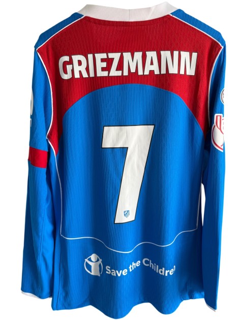 Antoine Griezmann's Atlético de Madrid Match-Issued Shirt vs Real Betis, Copa del Rey 2025/26
