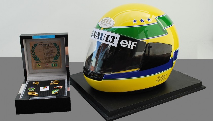 Ayrton Senna Official Replica Helmet