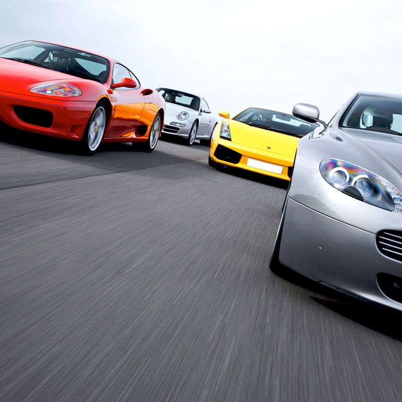 Double Supercar Driving Blast with Free High-Speed Passenger Ride 