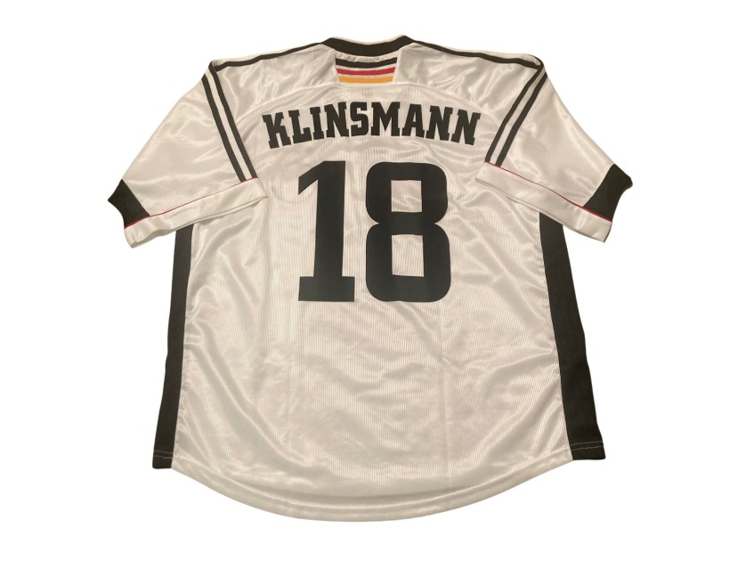 Klinsmann's Germany Match-Issued Shirt, WC 1998