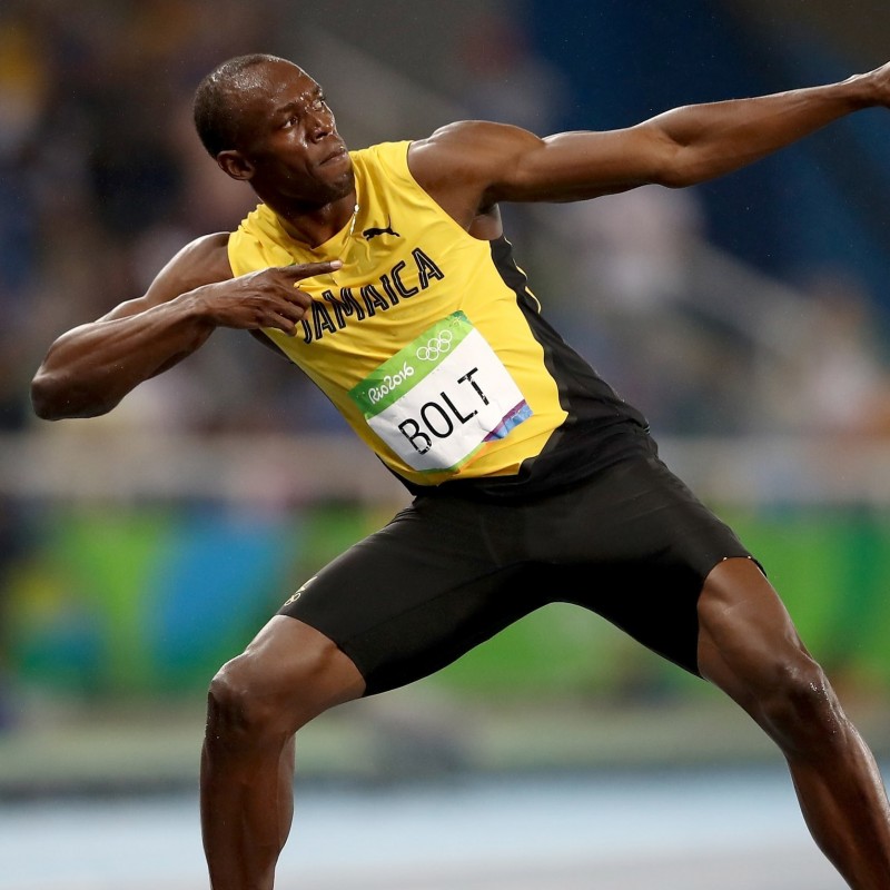 Usain Bolt Signed Jamaica Jersey