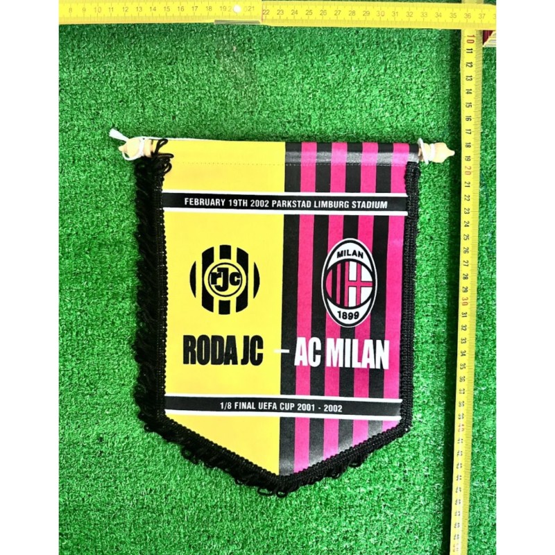 Roda JC vs Milan Official Pennant UEFA Cup 2002