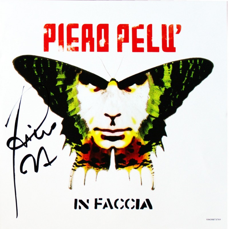 "In faccia" LP Singed by Piero Pelù