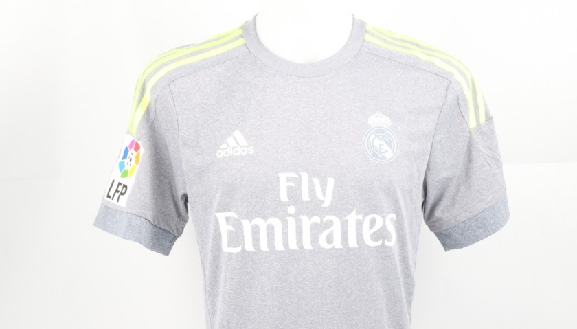 Bale Real Madrid, Issued/Worn Shirt, LFP 2015/16