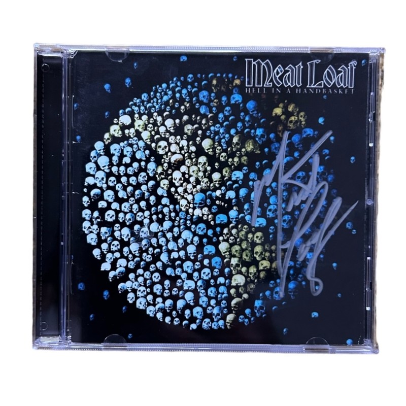 CD autografato di Meat Loaf