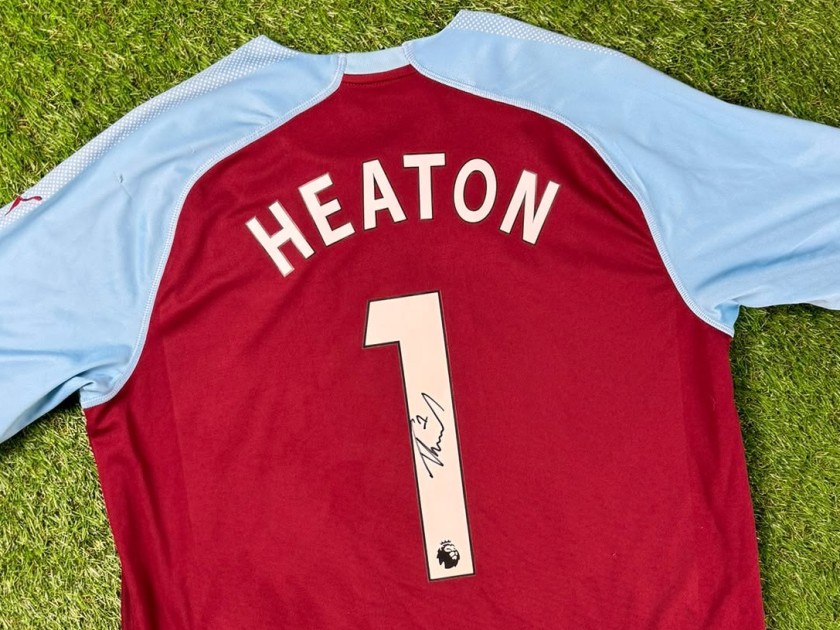 Tom Heaton Signed Burnley 2018-19 Official Home Football Shirt COA