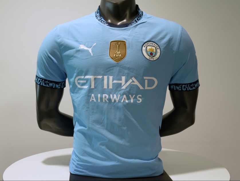 Savinho's Match Worn & Signed Shirt from Manchester City v