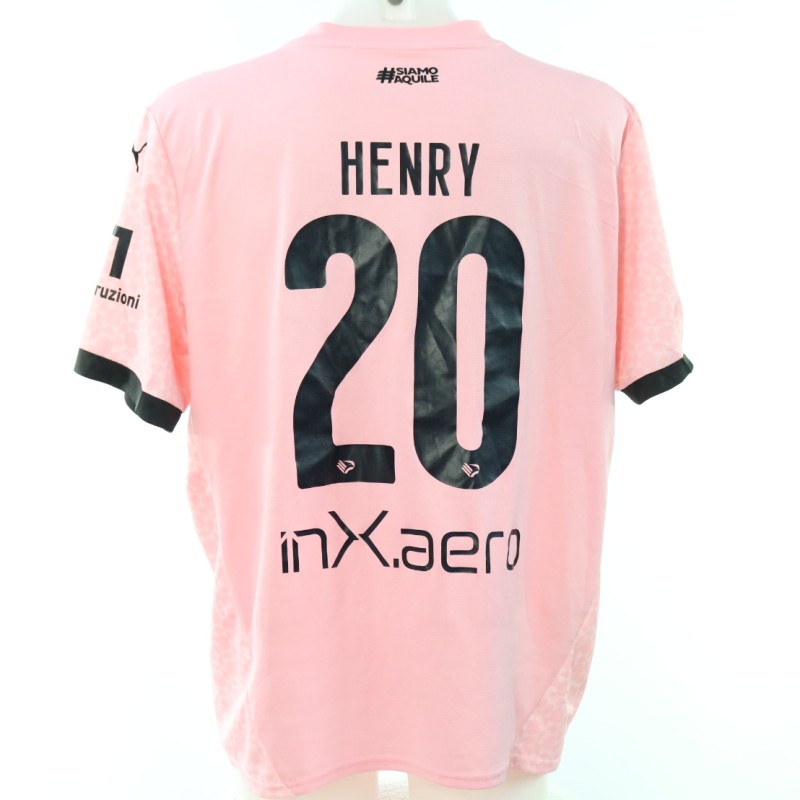 Henry's Palermo vs Bari Unwashed Shirt, 2024