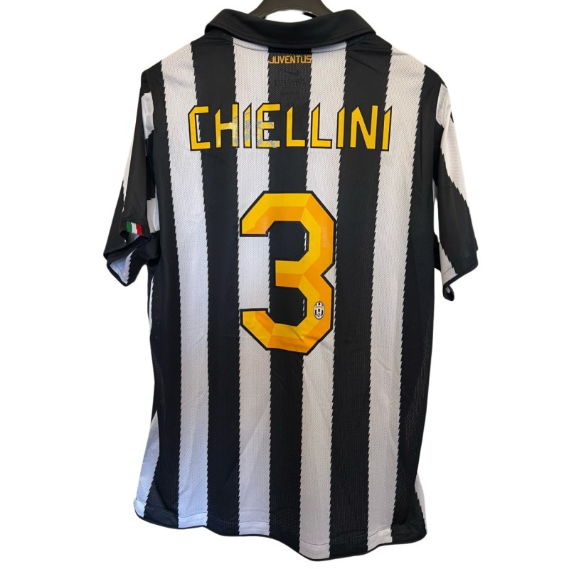 Chiellini's Juventus Match Shirt, 2010/11