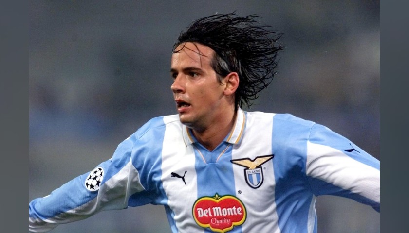Lazio Training Shirt, 1999 - Signed by Simone Inzaghi