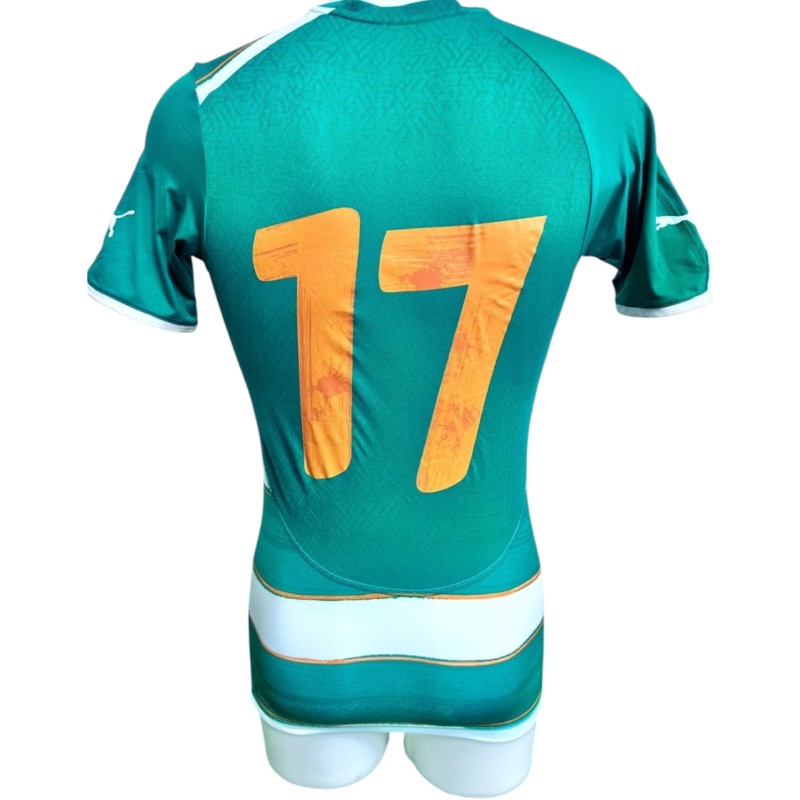 Maglia Indossata Costa D'Avorio, 2010/11