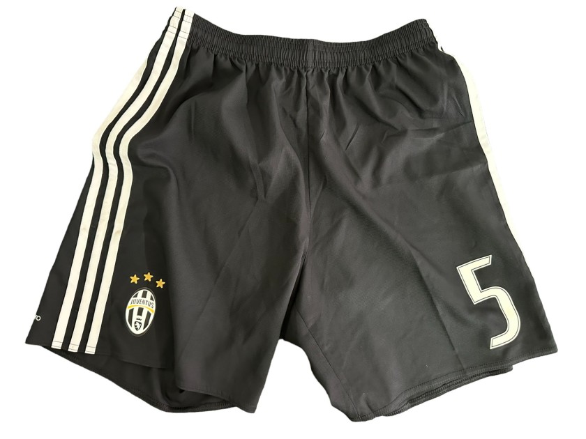 Pantaloncini indossati Khedira, Juventus 2016/17